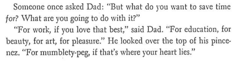 Frank B. Gilbreth quote from "Cheaper By The Dozen"